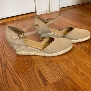 Talbots espadrille wedges